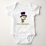 Body Grec Christmas Snowman<br><div class="desc">Kala Christougenna Snowman pour les enfants. Demandez à votre petit de dire "Joyeux Noël" en grec avec ce design mignon. Il présente un dessin animé de Snowman !</div>