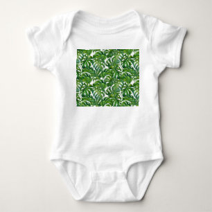 Body Green Monstera Feuilles Tropical sans couture