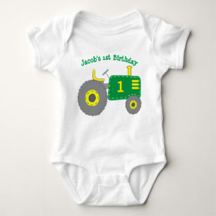 Body Green Tractor 1er anniversaire
