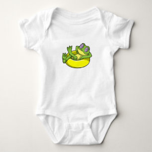 Body Grenouille à la natation avec anneau de natation