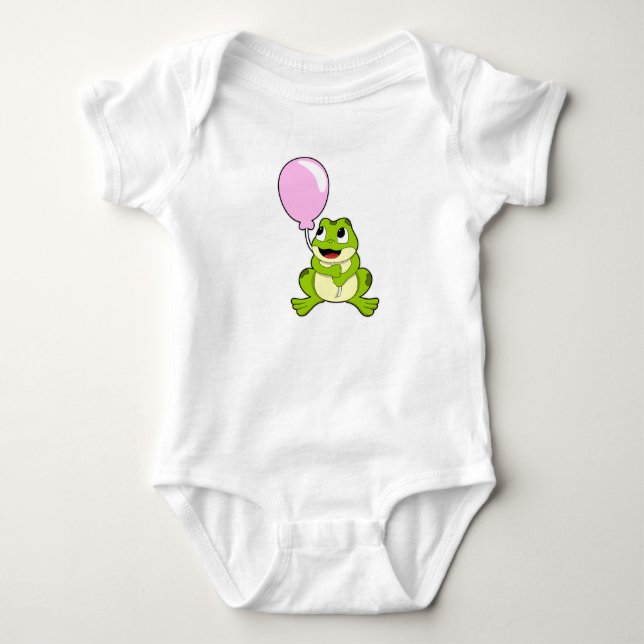 Body Grenouille avec ballon (Devant)