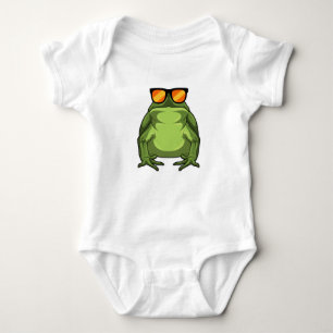 Body Grenouille avec lunettes de soleil