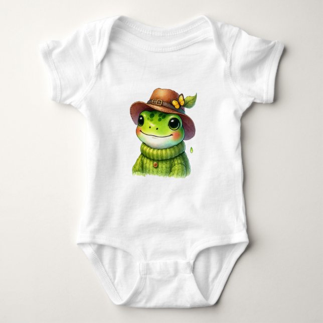 Body Grenouille Chapeau Heureux (Devant)