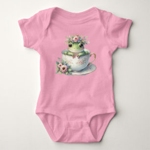 Body Grenouille lunaire en Teacup Floral