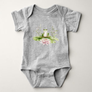 Body Grenouille verte aquarelle