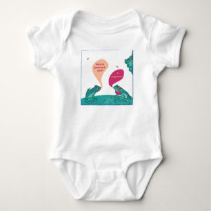 Body Grenouilles arboricoles ridicules - Bleu et vert
