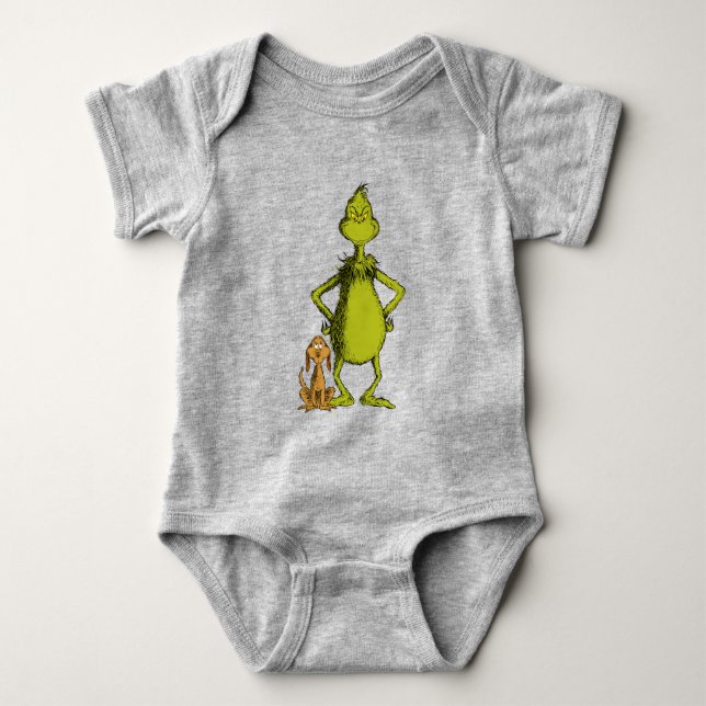 Body Grinch | posture de Max et Grinch (Devant)