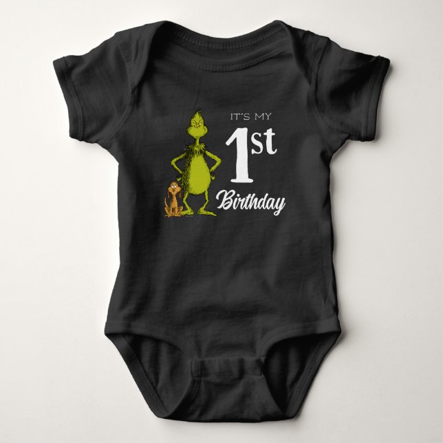 Body Grinch Tableau Premier Anniversaire (Devant)