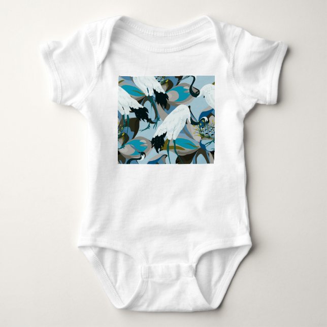 Body Grue et Lotus : Vintage Abstrait (Devant)