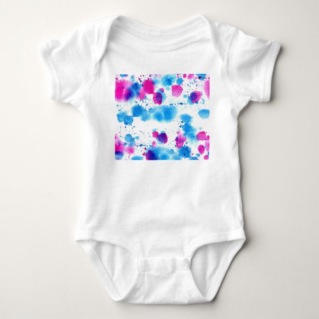 Body Grunge Taches Aquarelle Texture (Devant)