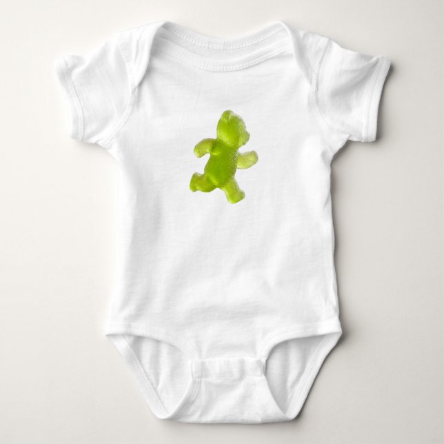 Body Gummy Bear on the Run - Sweet & Cool Baby Bodysuit (Devant)