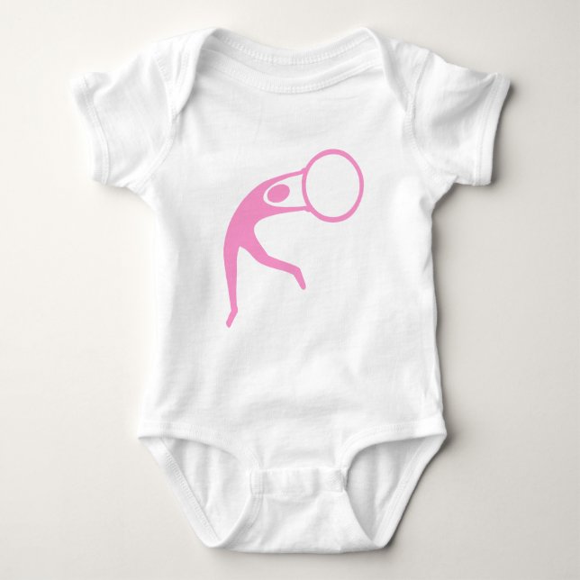 Body Gymnastique rythmique - rose (Devant)