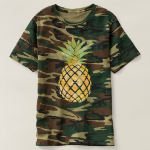 T-shirt Habillement de bébé d'aquarelle d'ananas