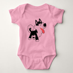 Body Habillement mignon de bébé de chien de traîneau