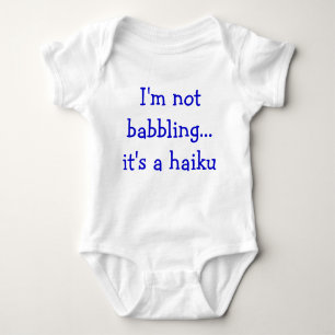 Body Haiku de bébé