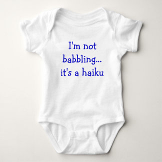 Body Haiku de bébé