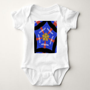 Body Hakuna Matata Iridiscent bleu