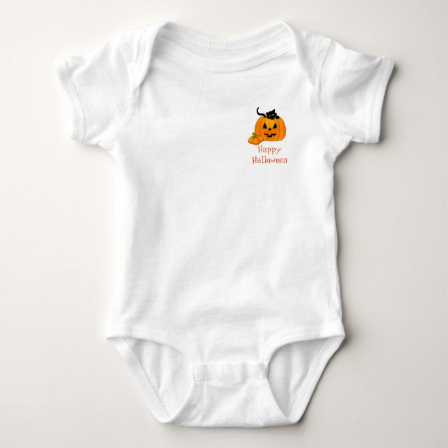 Body Halloween bébé rameper (Devant)