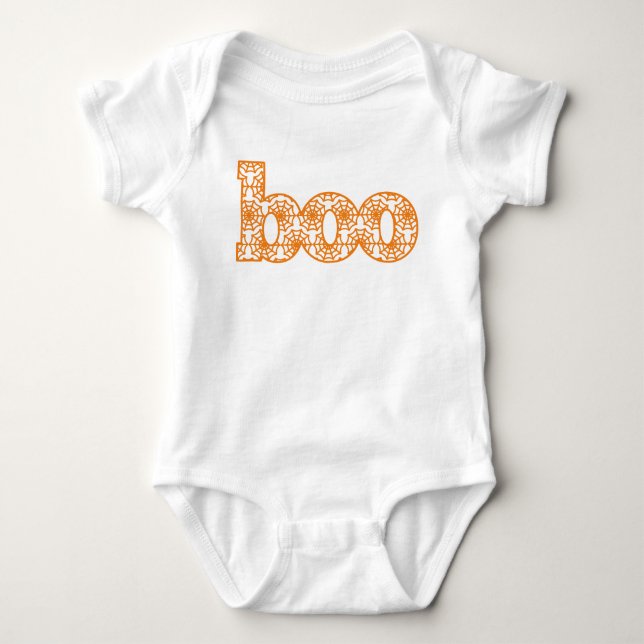 Body Halloween Boo Baby One Piece (Devant)