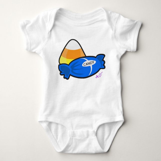 Body Halloween Candy bébé Creeper (Devant)