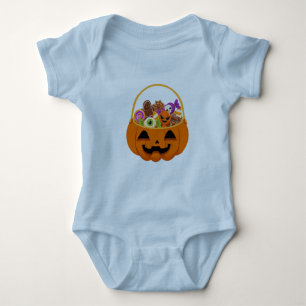 Body Halloween- citrouille Thème Baby Bodysuit