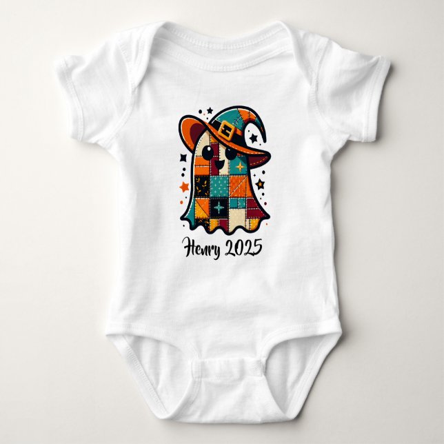 Body Halloween Cute Patchwork personnalisé (Devant)