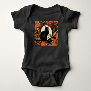 Body Halloween de chat noir