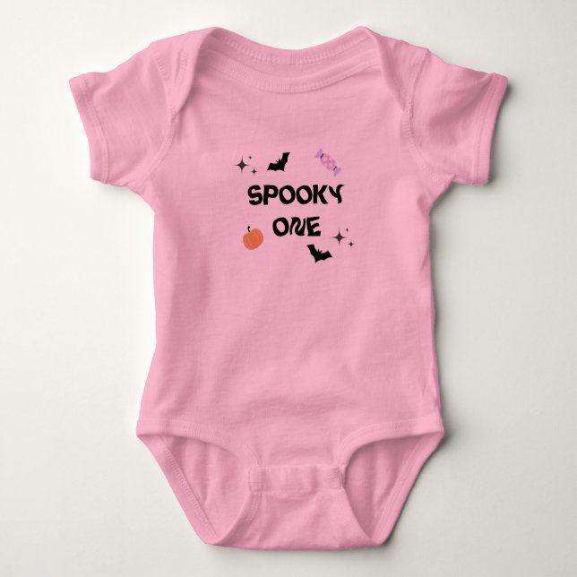 Body Halloween Éffrayant Un Anniversaire Bodysuit bébé (Devant)