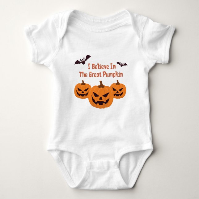 Body Halloween I croient dans le grand T-shirt de (Devant)
