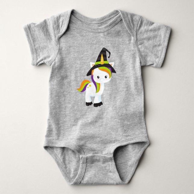 Body Halloween Unicorne, Cute Unicorn, Casquette de sor (Devant)