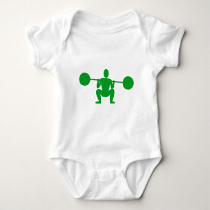 Body Haltérophile 01 - Vert gazon