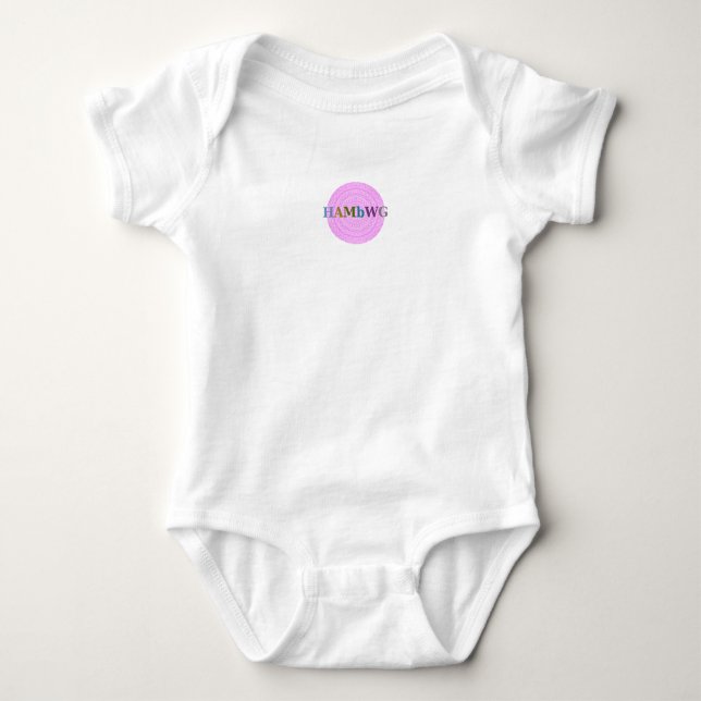 Body HAMbWG - Boho Baby - Rose clair (Devant)