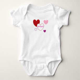 Body HAMbyWG - Coeurs avec logo T