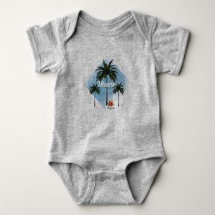 Body HAMbyWG Hawaiin T-shirt enfant Palmiers à thème