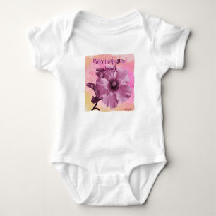 Body HAMbyWG - Hibiscus Hawaiin pour bébé