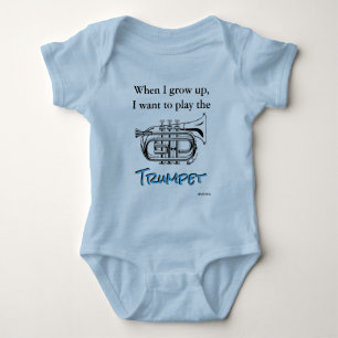 Body HAMbyWG - Romper, T-shirt, Snap T - Trumpet