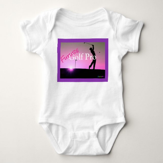Body HAMbyWG - T-shirt bébé - Girl Future Golf Pro (Devant)