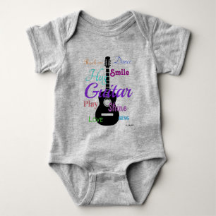 Body HAMbyWG - T Shirt - Multi-Couleur - Guitare