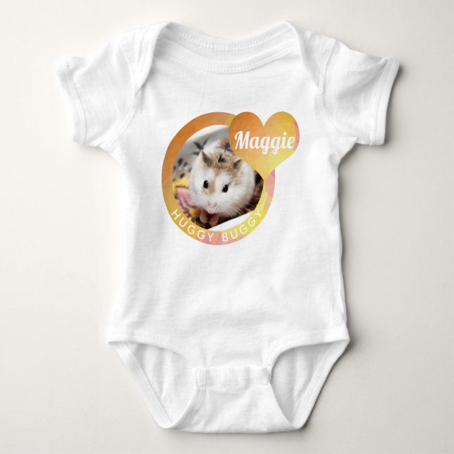 Body HammyVille - Cute Hamster Heart Huggy Buggy (Devant)