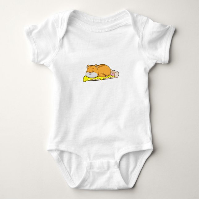 Body Hamster & Pizza au fromage (Devant)
