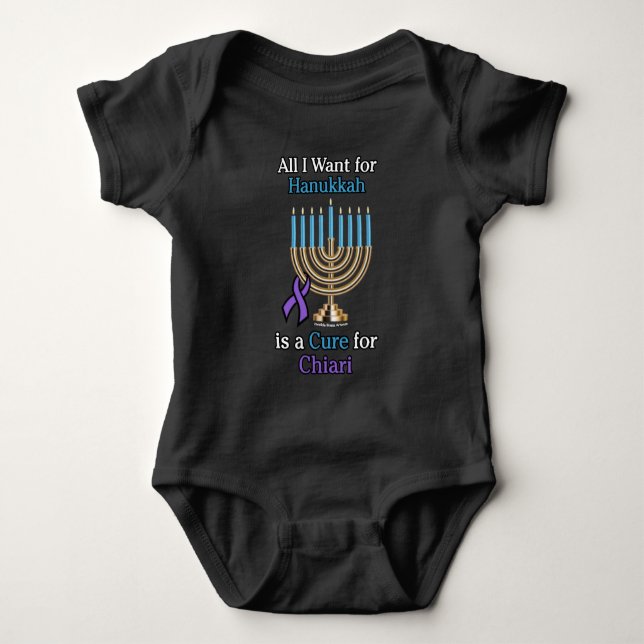 Body Hanoukka...Chiari Baby Bodysuit (Devant)