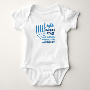 Body Hanoukka Festive Design pour bébés