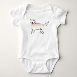 Body Happy English Cream Golden Retriever Cartoon Chien