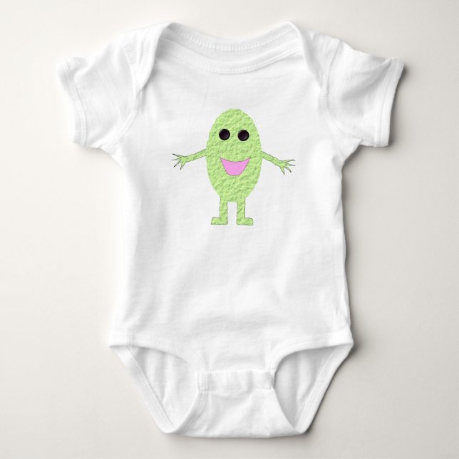 Body Happy Green Grape Bio Vêtements pour bébés (Devant)