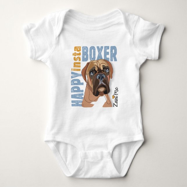 Body Happy Insta Boxer - Zani Mo Dog (Devant)