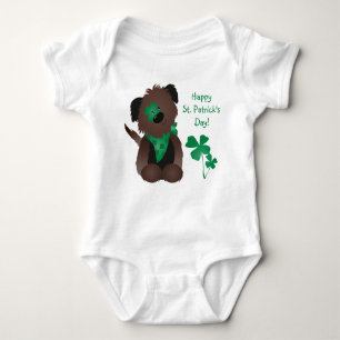 Body Happy Jour de la Saint Patrick Chien quatre feuill