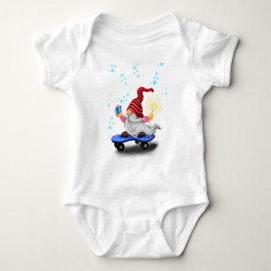 Body Happy Skater Gnome avec cadeaux et Sparkler - Fun