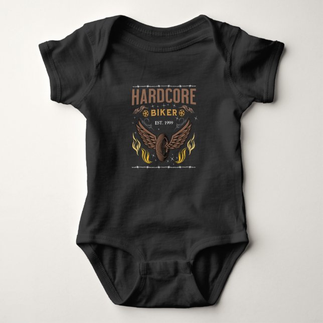 Body Hardcore Biker Gold t-shirt (Devant)