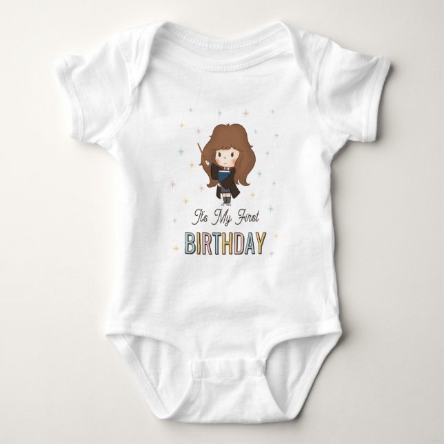 Body Harry Potter Chibi Hermione Magicien Anniversaire (Devant)