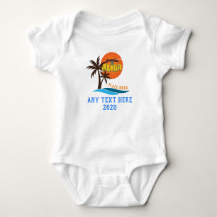 Body Hawaii Aloha Palm Tree Beach Match